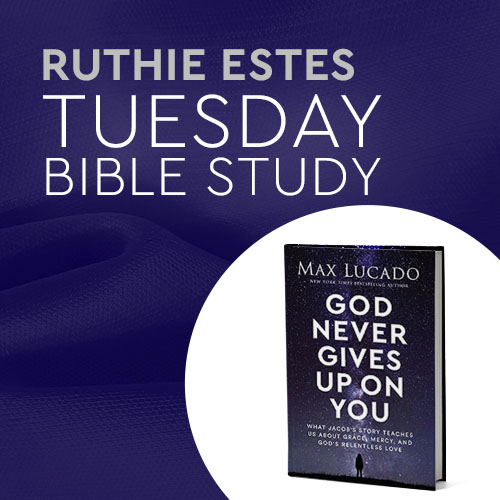 Join us for Tuesday Bible Study with Ruthie Estes. We meet each Tuesday from 12PM - 1PM, in the Fellowship Hall of our Downtown Campus. All are welcome to join.