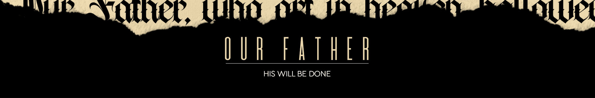 Thy Will Be Done