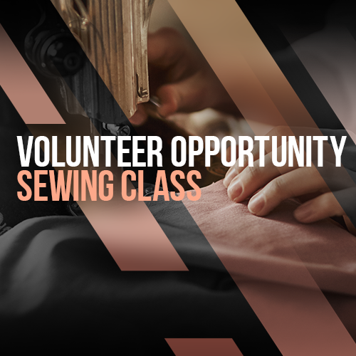 Volunteer - Sewing Classes