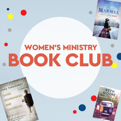 Want to spend time with a good book? Come join our Women's Ministry Book Club as we read books written to encourage and inspire us in our faith. The Women's Ministry Book Club will meet at various homes on the 1st Tuesday of every month.