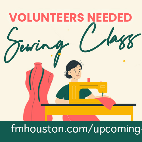 Sewing Class Volunteer