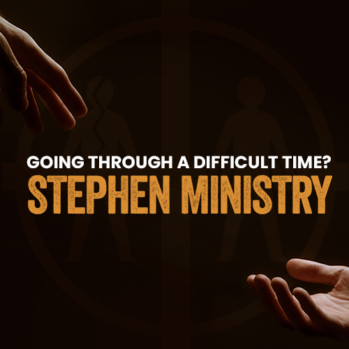 Stephen Ministry Can Help