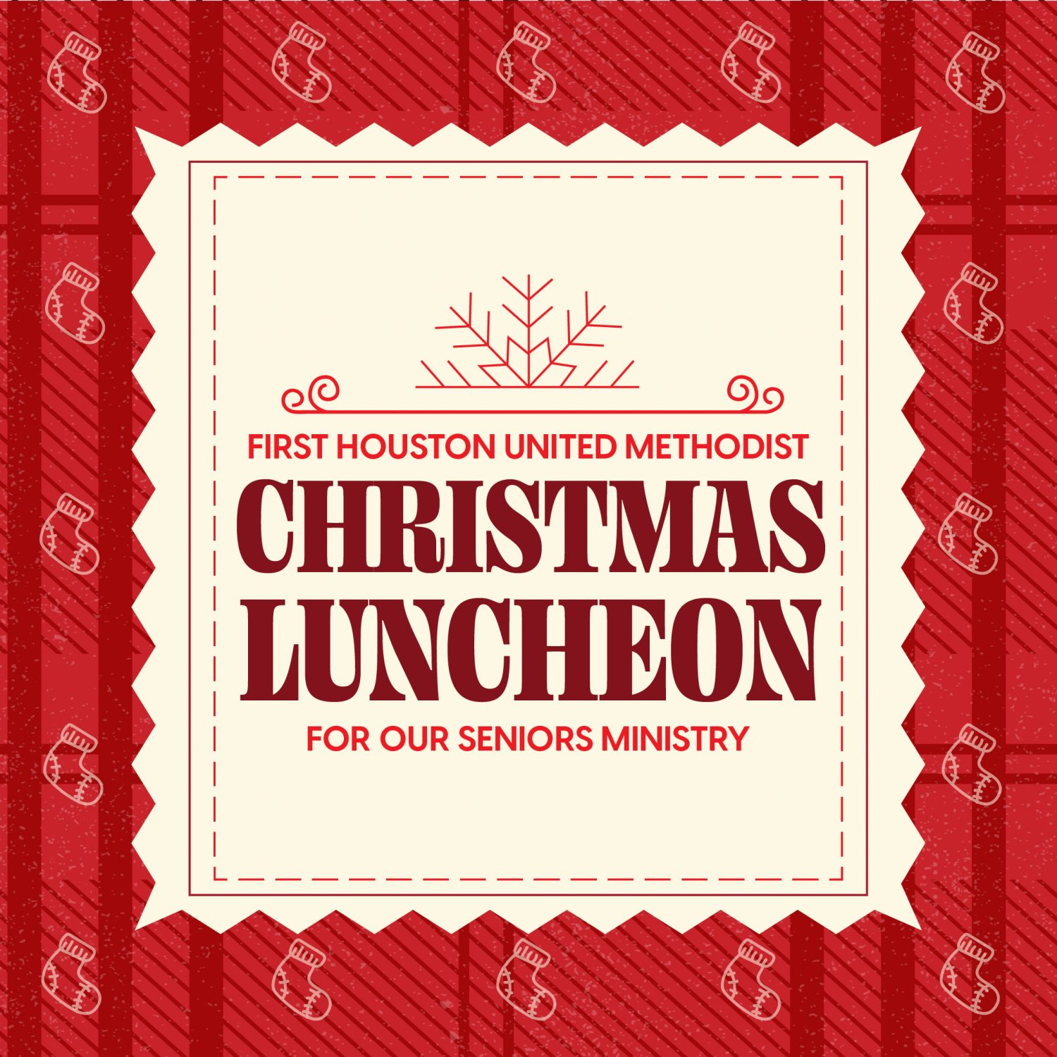 Seniors Ministry Christmas Luncheon